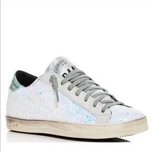 P448 John Glitter Sneaker, 38, New without Box!